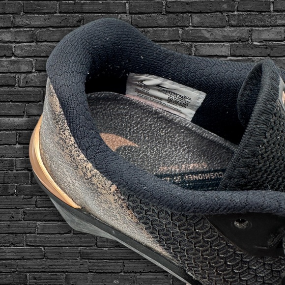 NIKE Women’s Metcon 5 Black Rose Gold Shoe (Size 8) - Picture 5 of 6